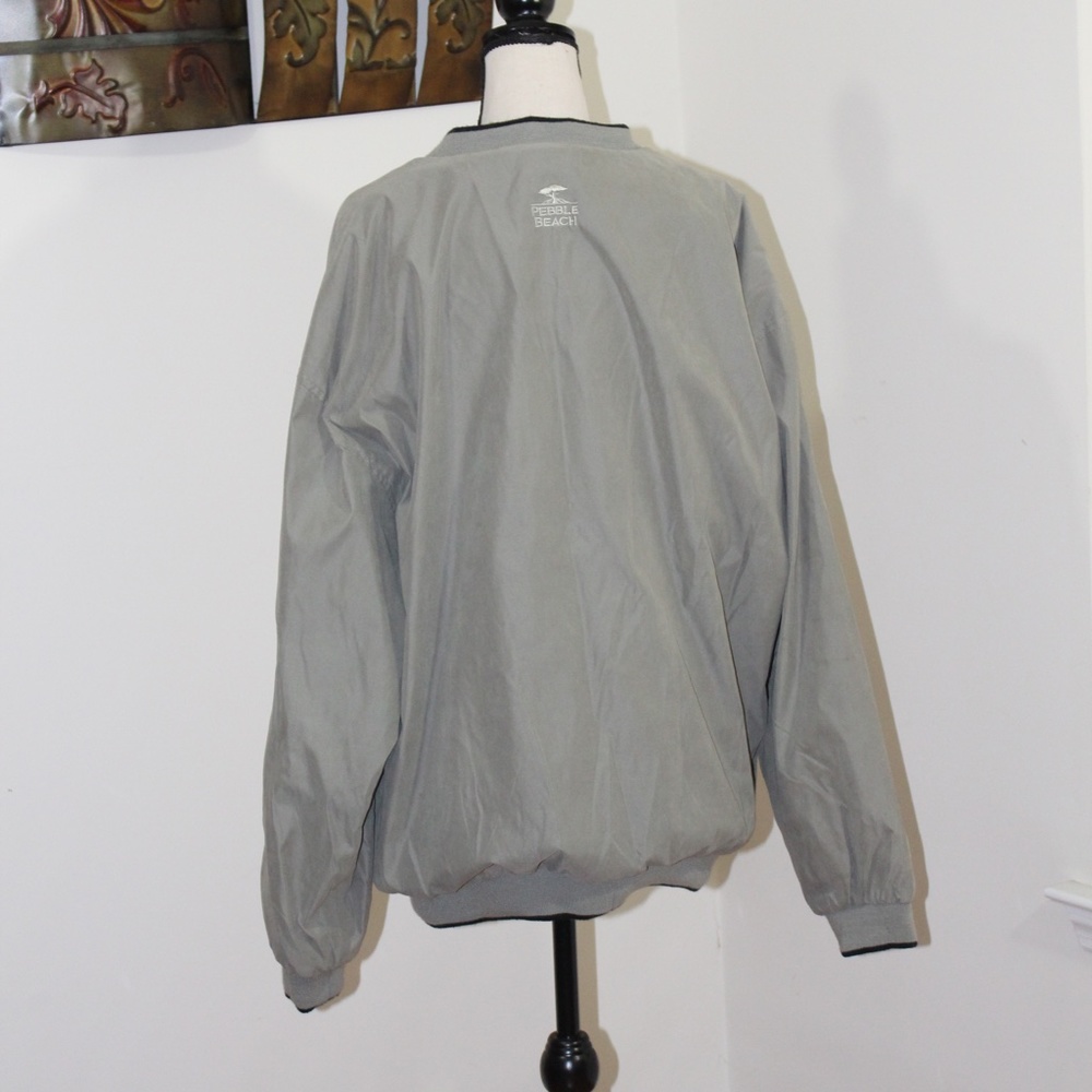 Pebble Beach, Wind Rain Resistant Pullover Jacket - Picture 2 of 7
